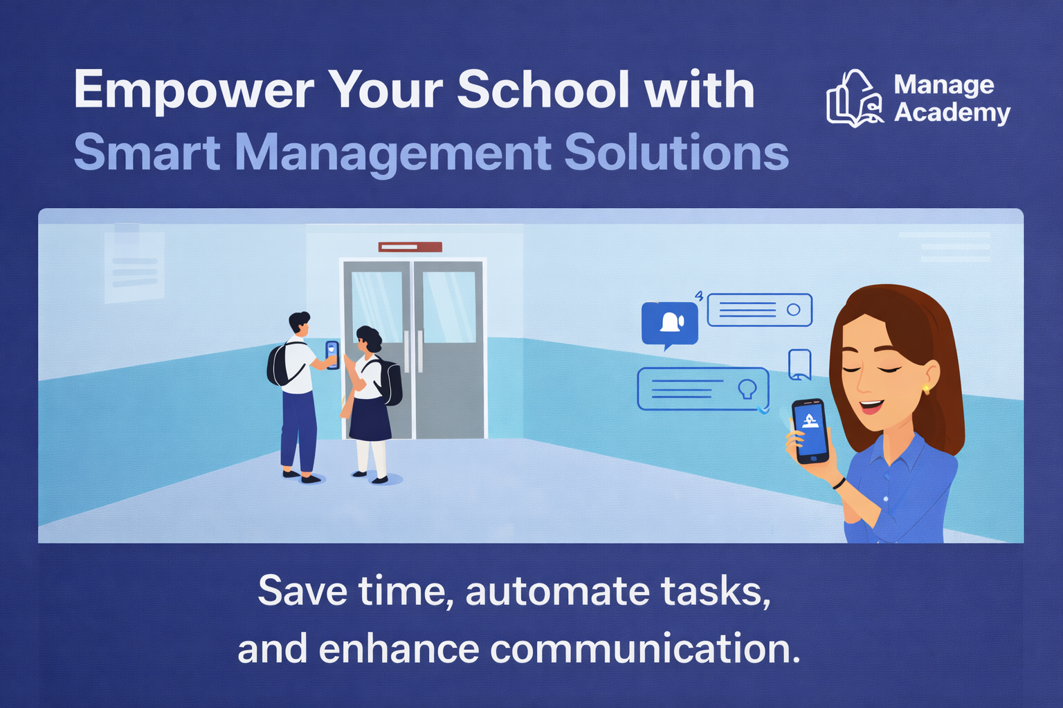 Manage Academy School ERP Demo Video